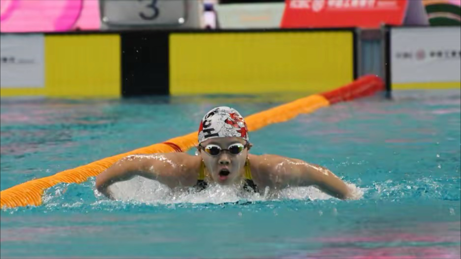 游泳女子决赛:千军万马过独木桥 游泳女子决赛:千军万马过独木桥