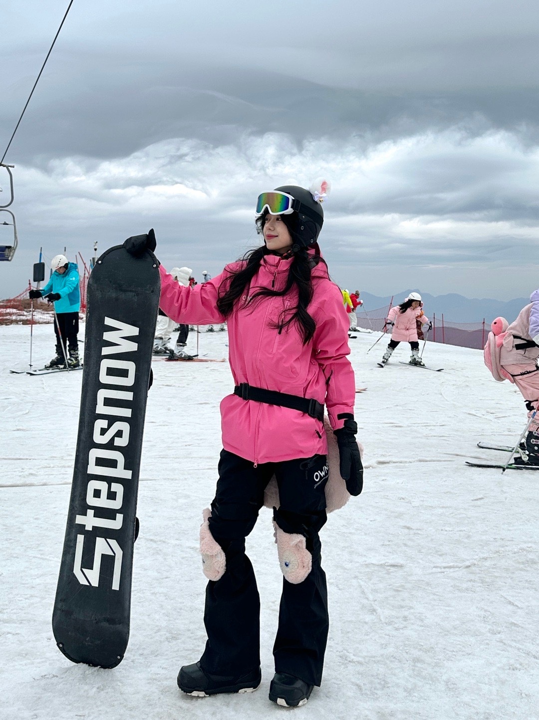 西班牙选手在滑雪场上高歌猛进